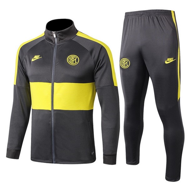 Chandal Del Inter Milan 2019-2020 Gris Amarillo